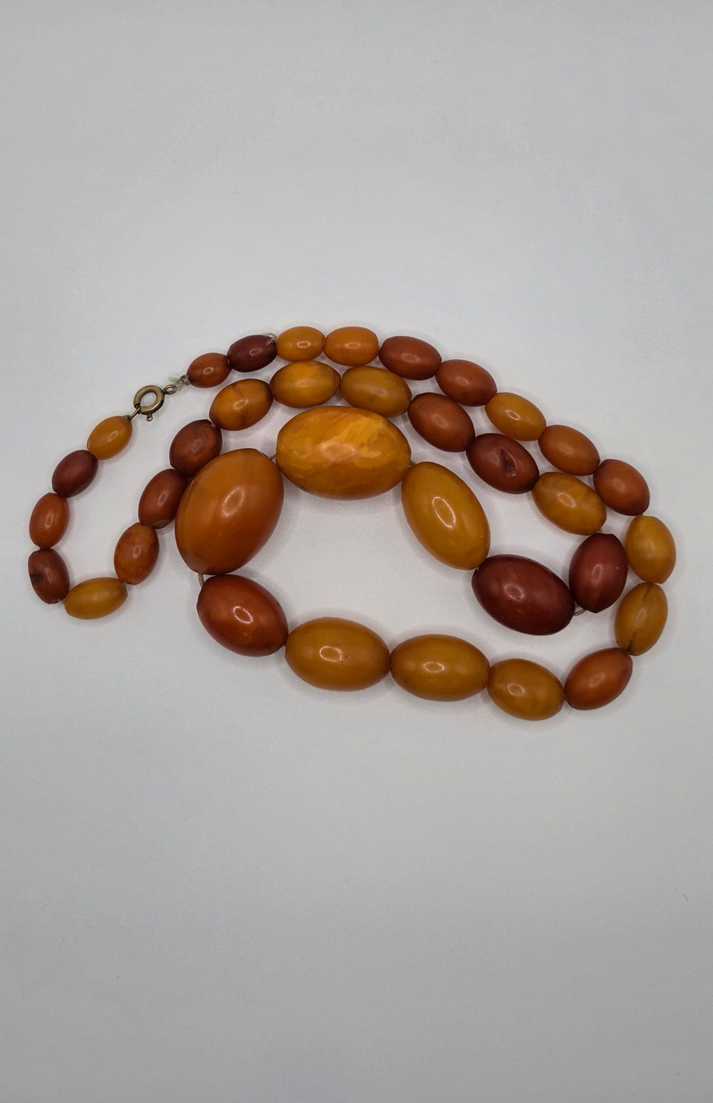 Antique Graduated Amber Necklace
