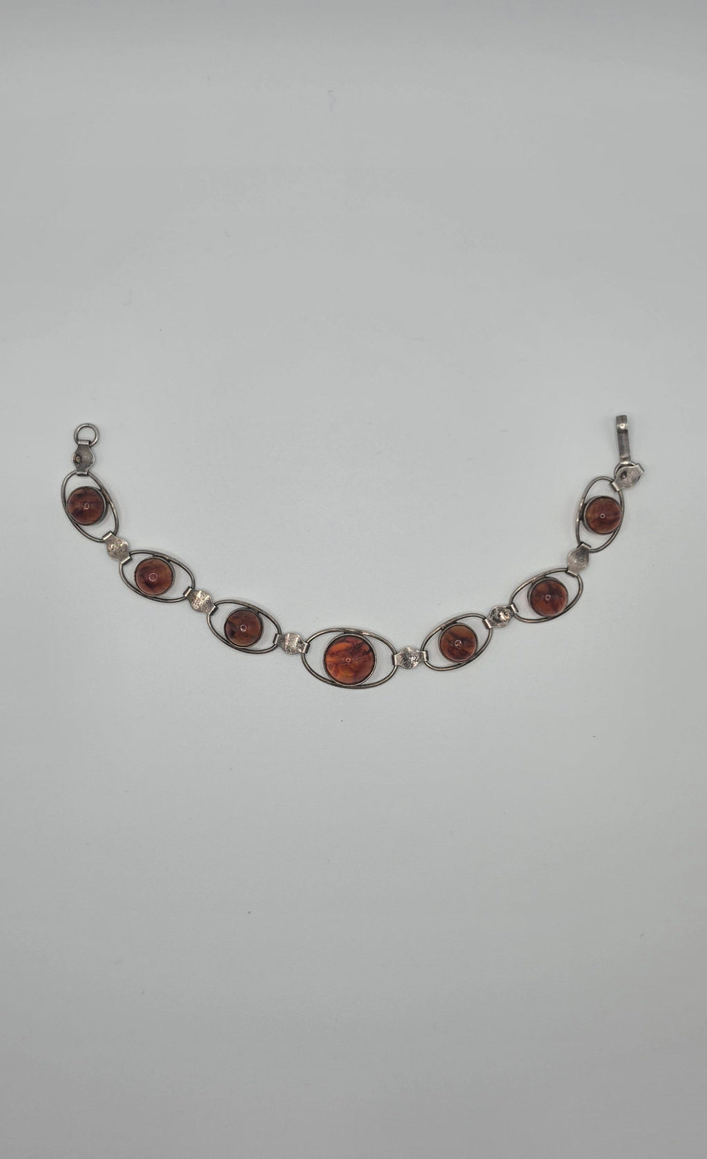 Amber Silver 835 Bracelet