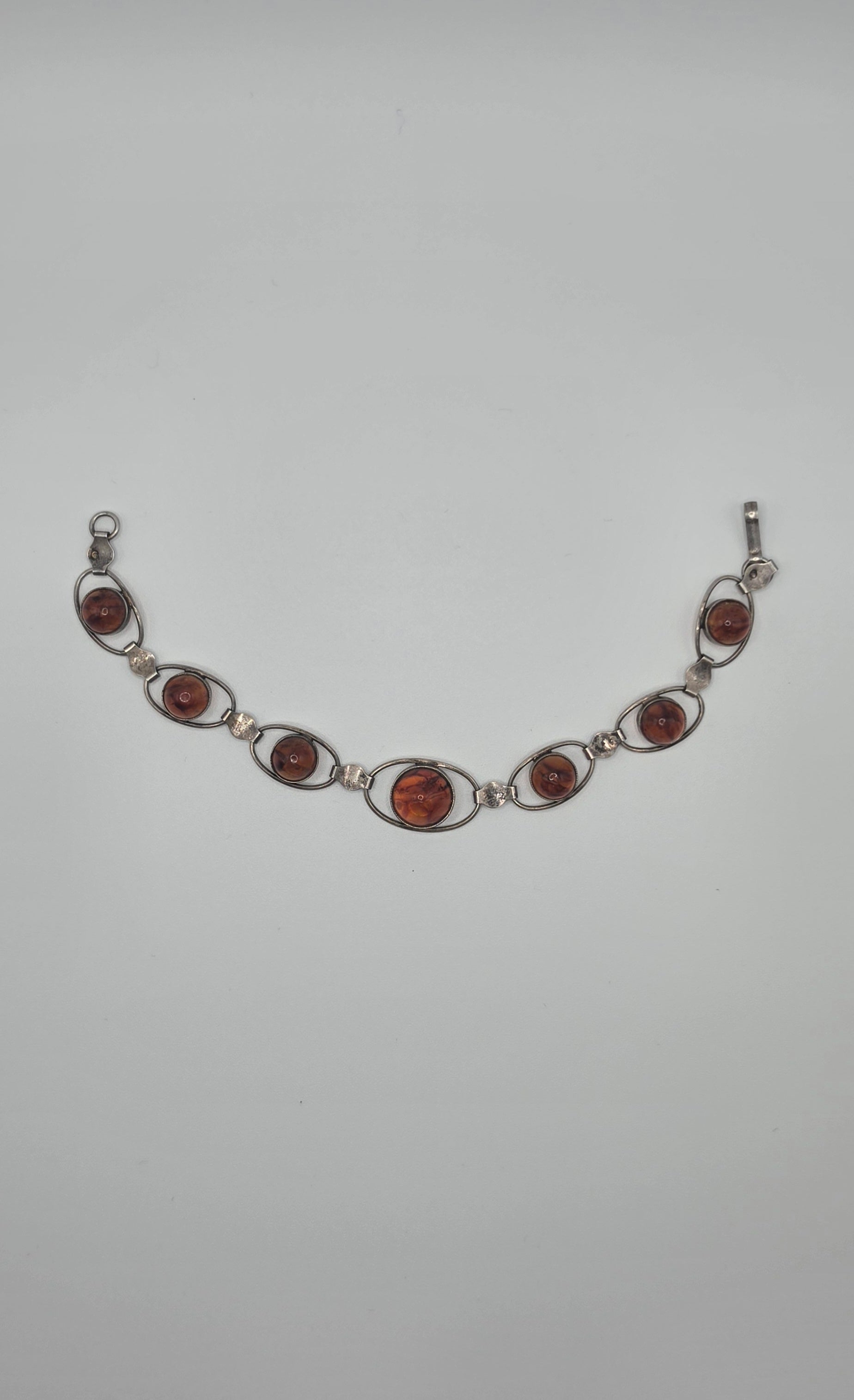 Amber Silver 835 Bracelet