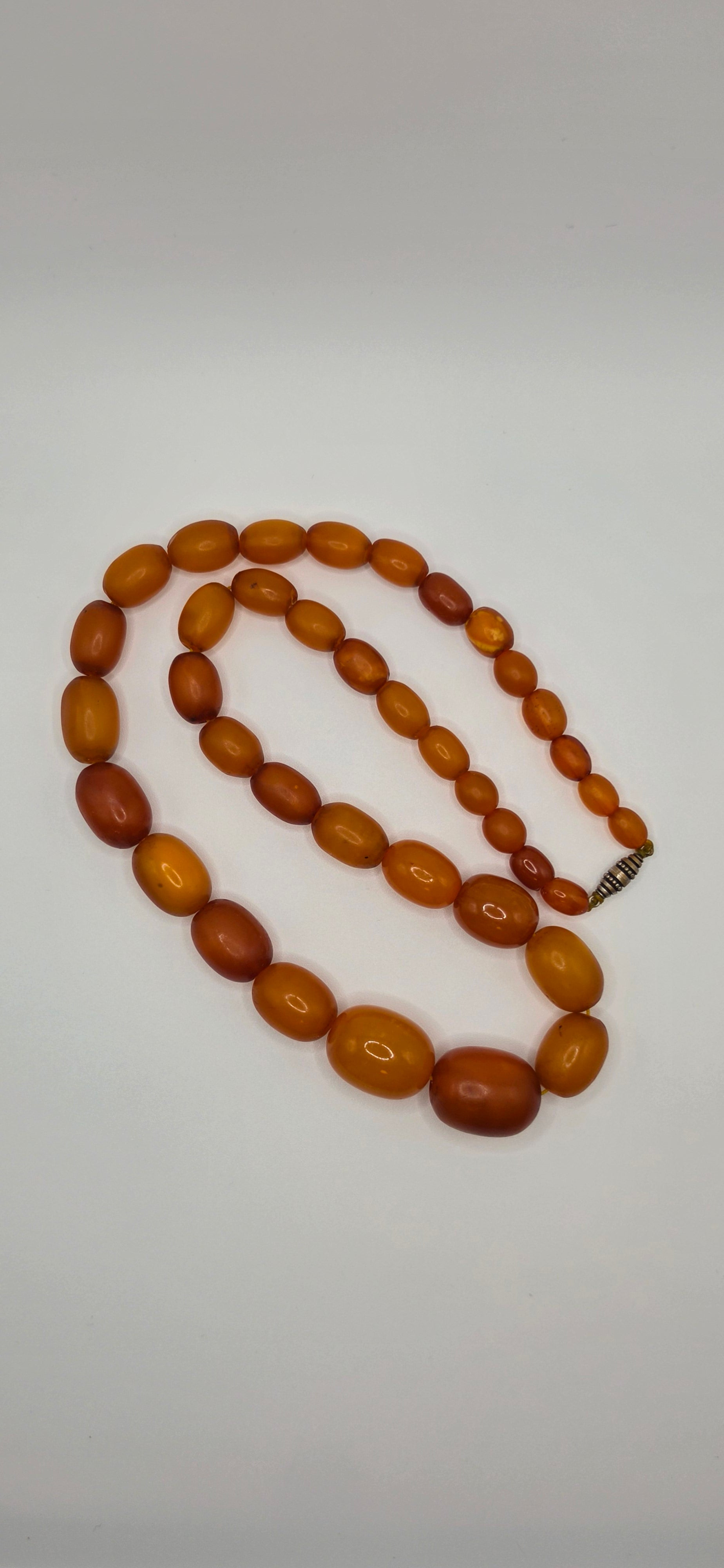 Antique Honey Amber Necklace