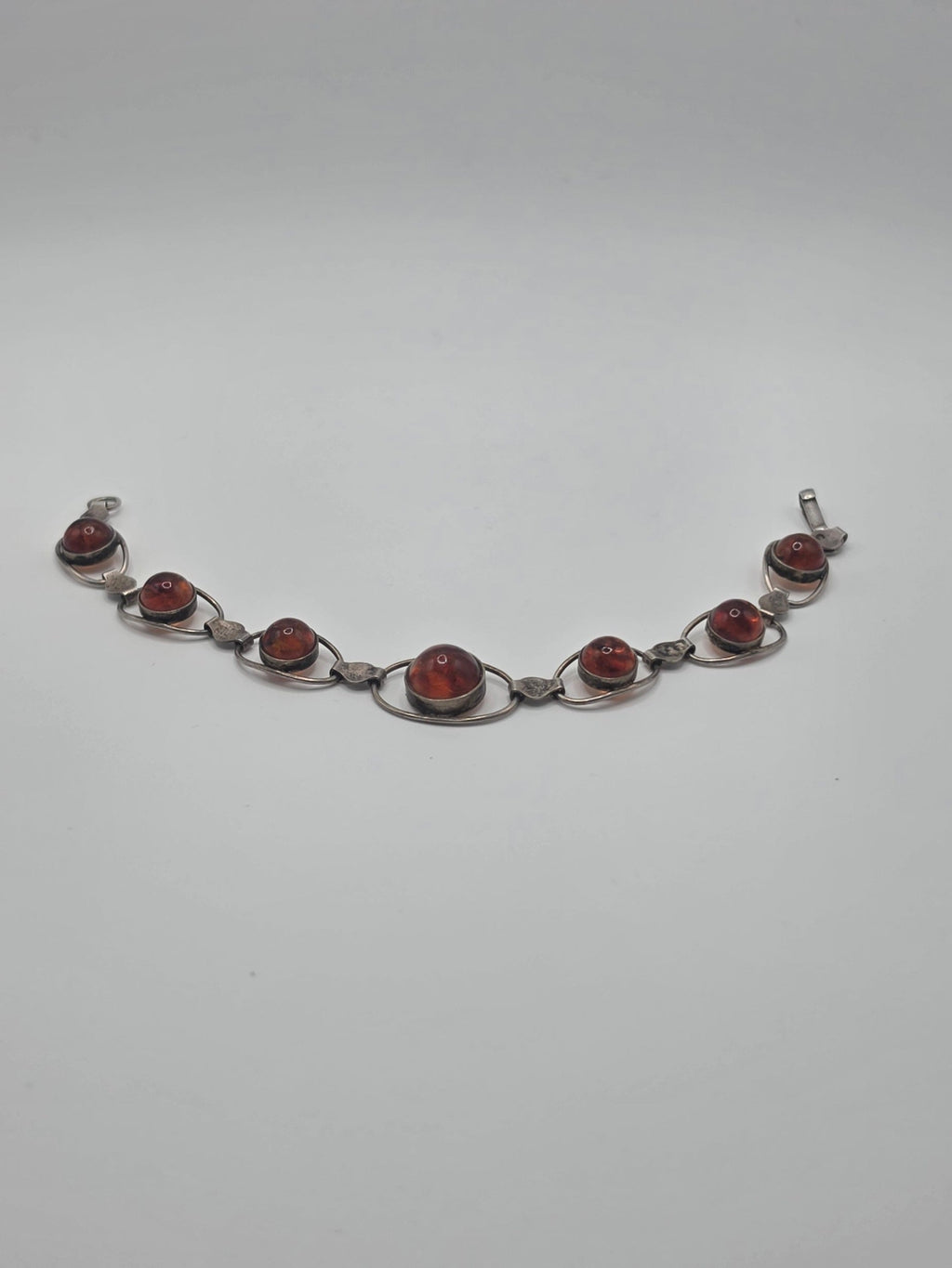 Amber Silver 835 Bracelet
