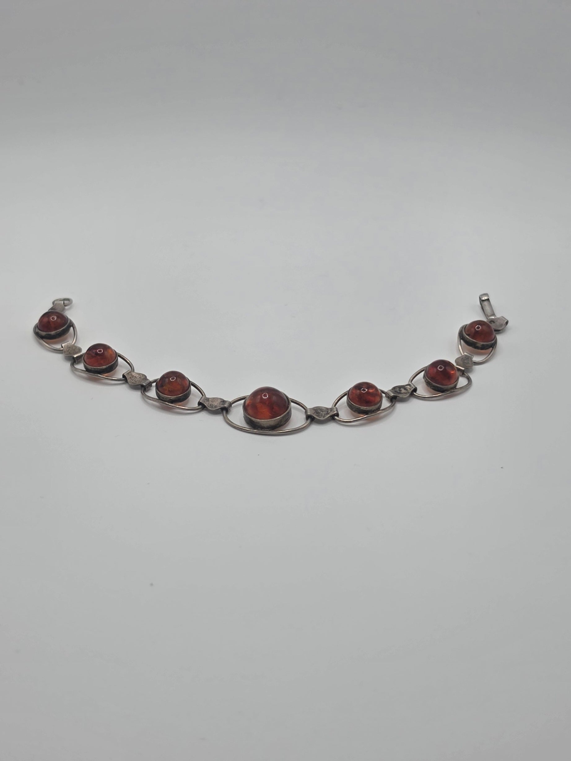 Amber Silver 835 Bracelet