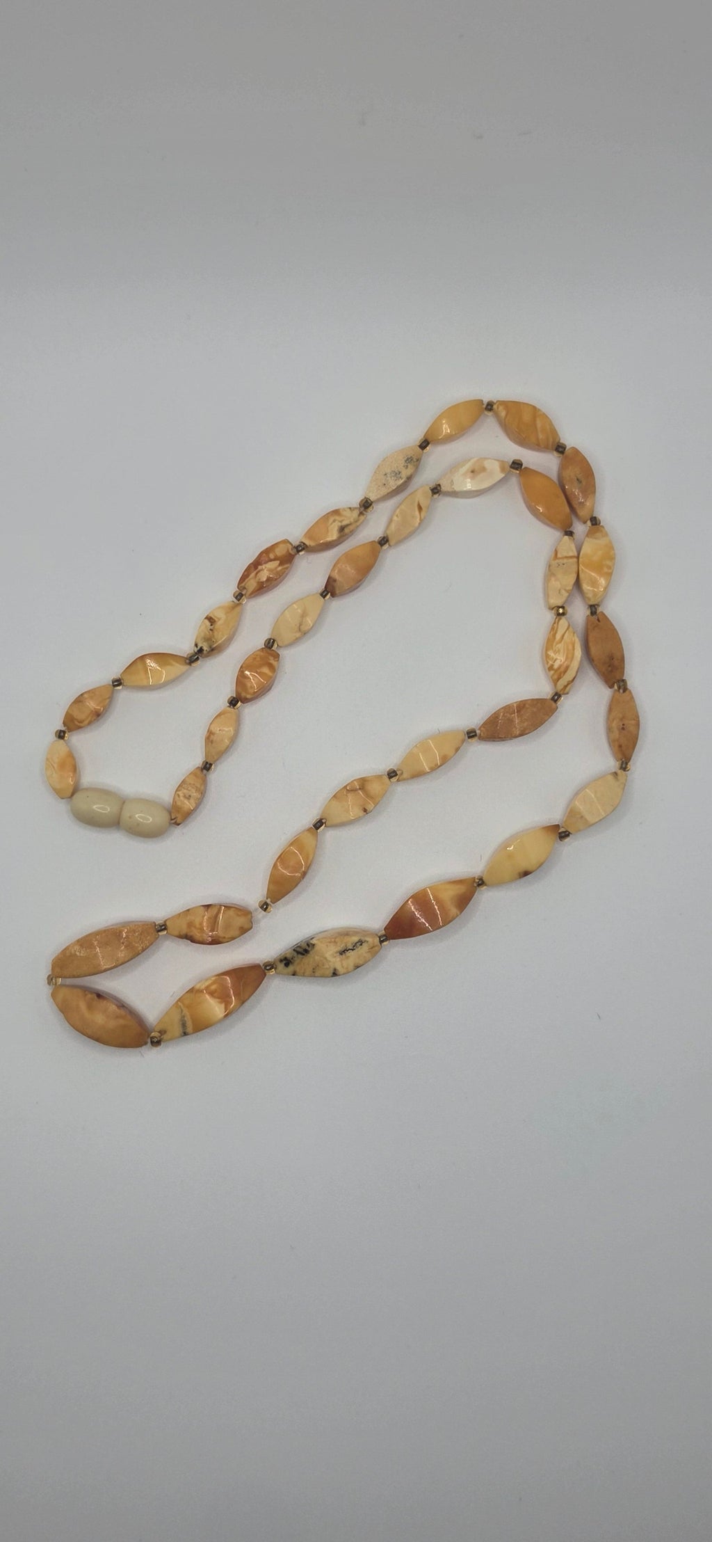 Amber Beaded Necklace