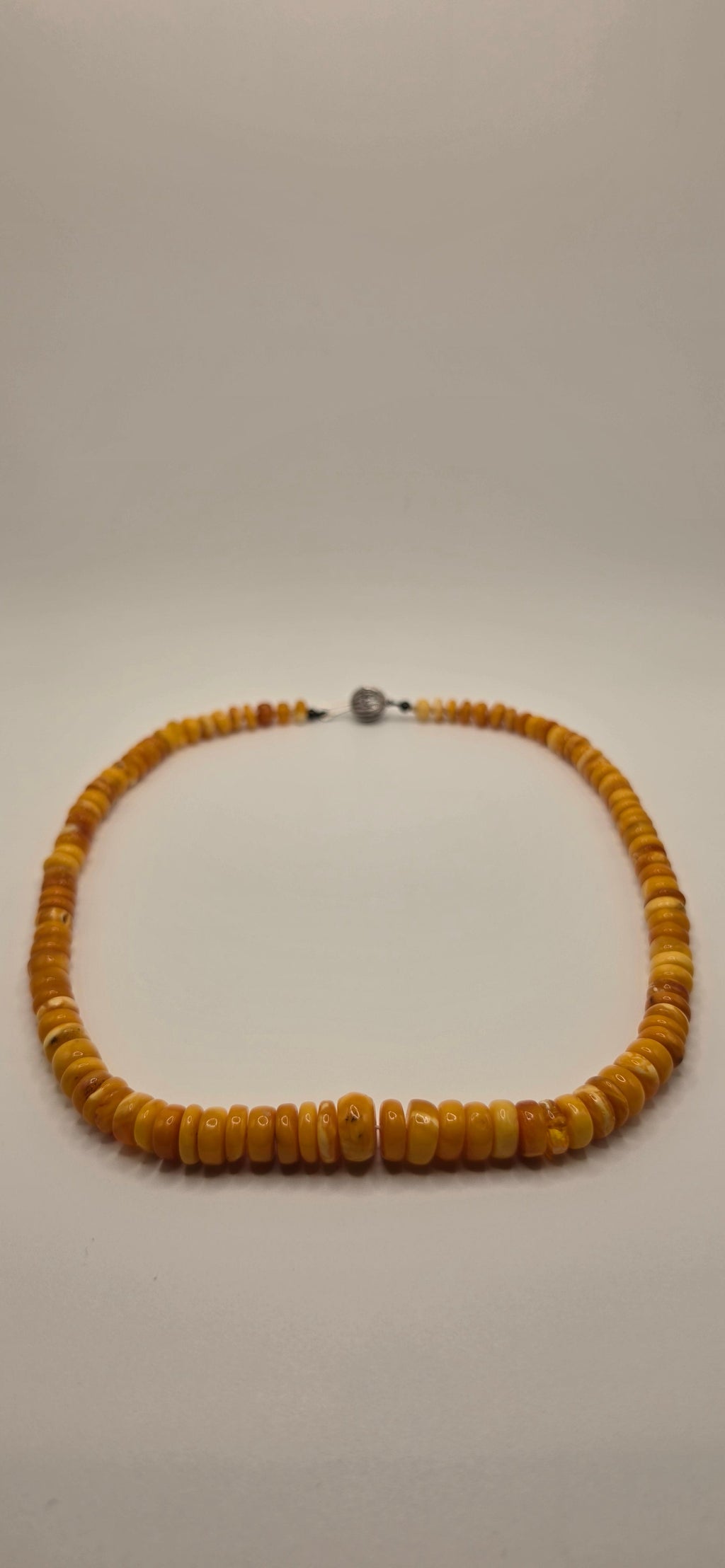 Antique Yellow Amber Necklace