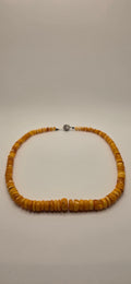Antique Yellow Amber Necklace